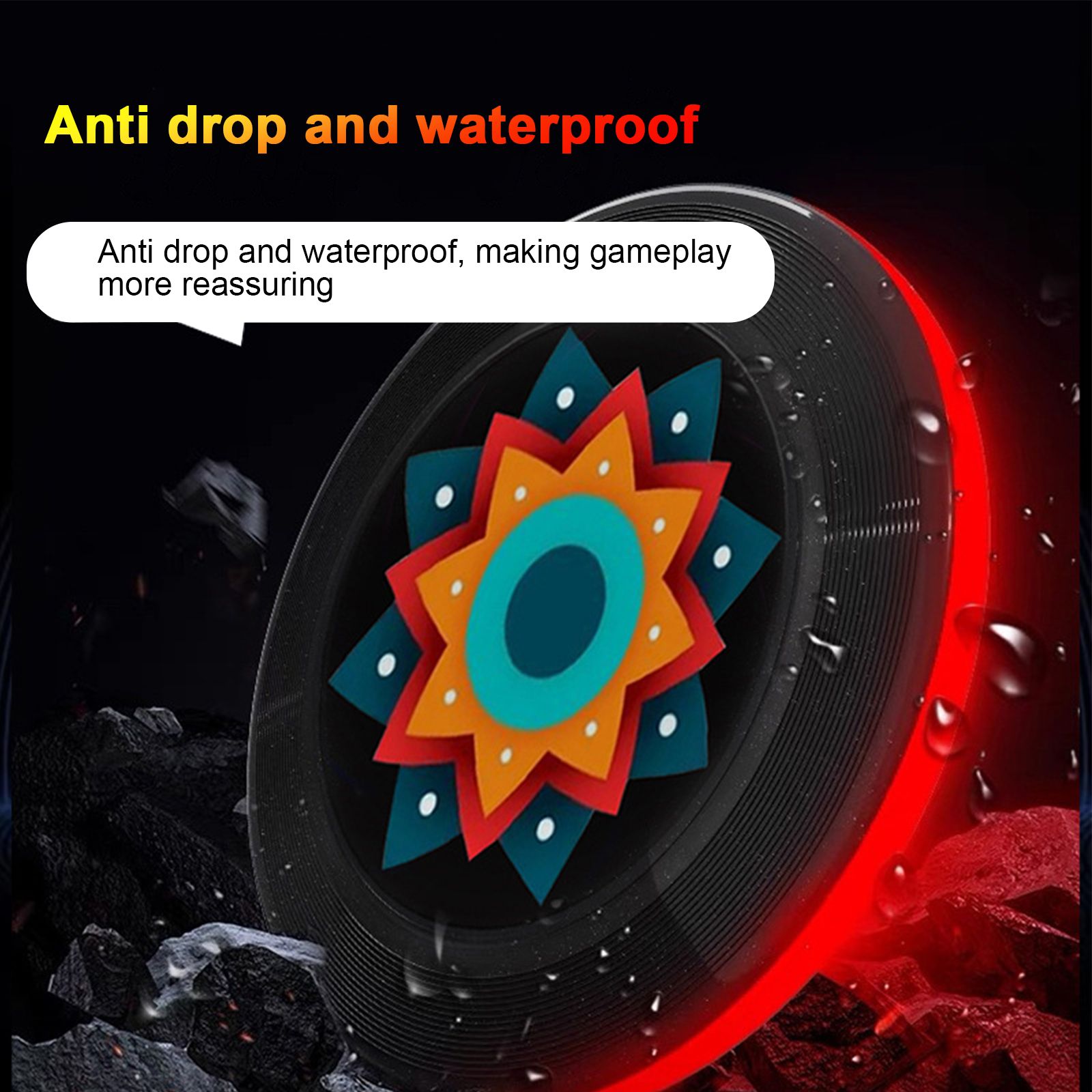 LED Light Up Adult Flying Disc with Light Strip Luminous Glow-in-the-Dark view 2
