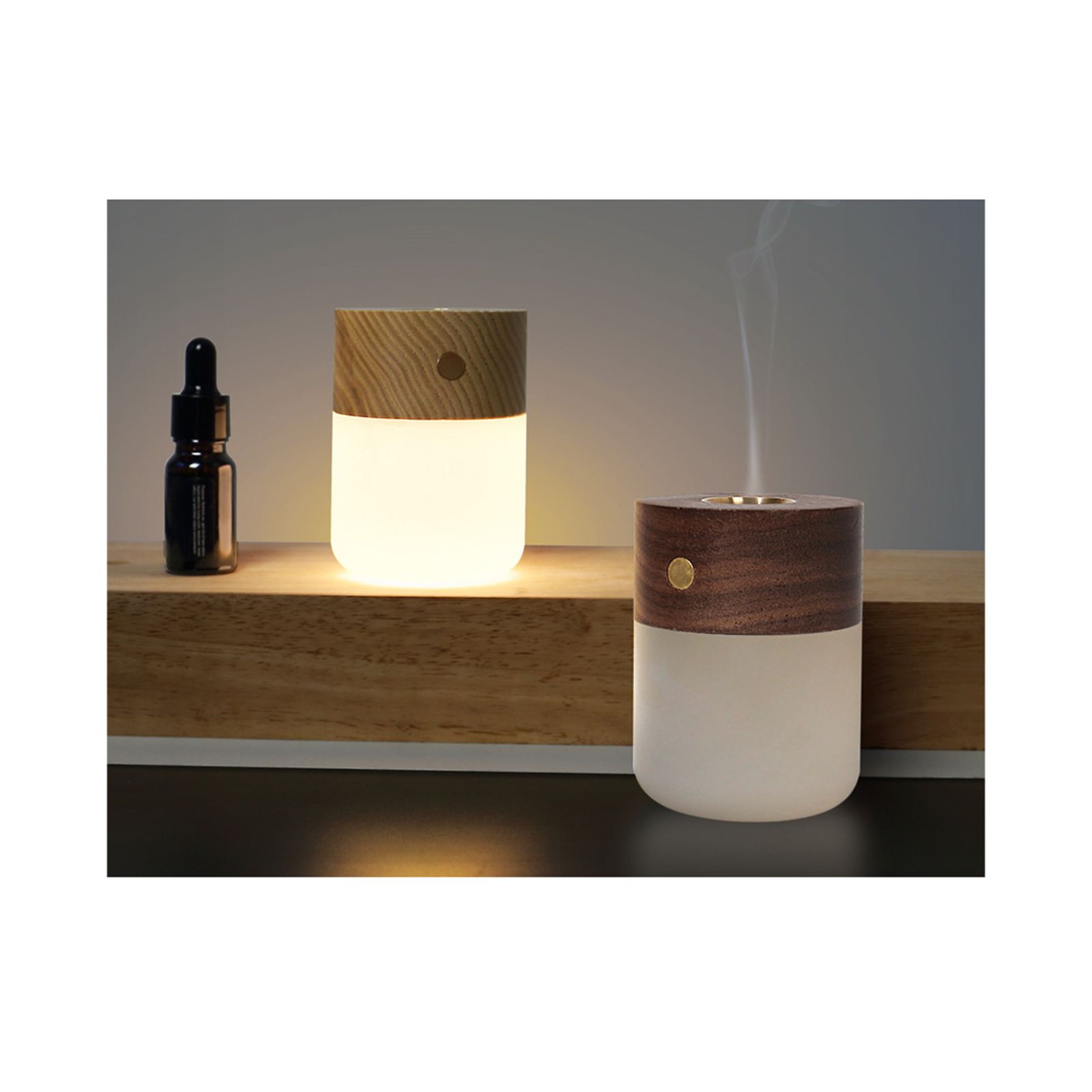 Mini Aromatherapy Lamp Rechargeable Night Light Bedroom Atmosphere Bedside view 8