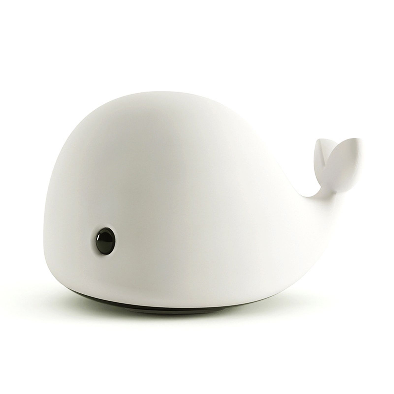 USB Rechargeable Silicone Light Cartoon Colorful Whale Pat Light Color view 3