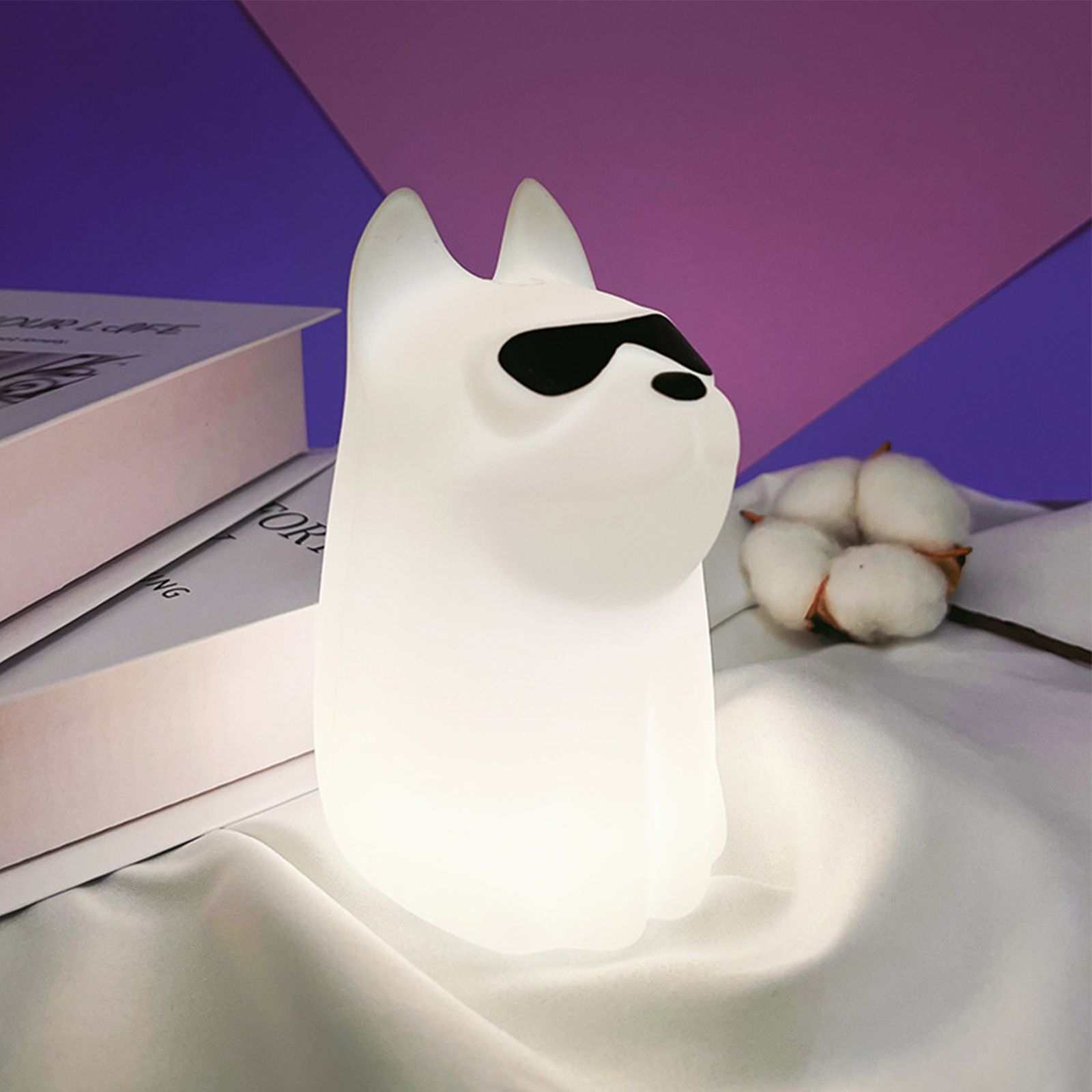Puppy Silicone Night Light Bedside Companion Sleep Pat Light 2600k Warm White view 6