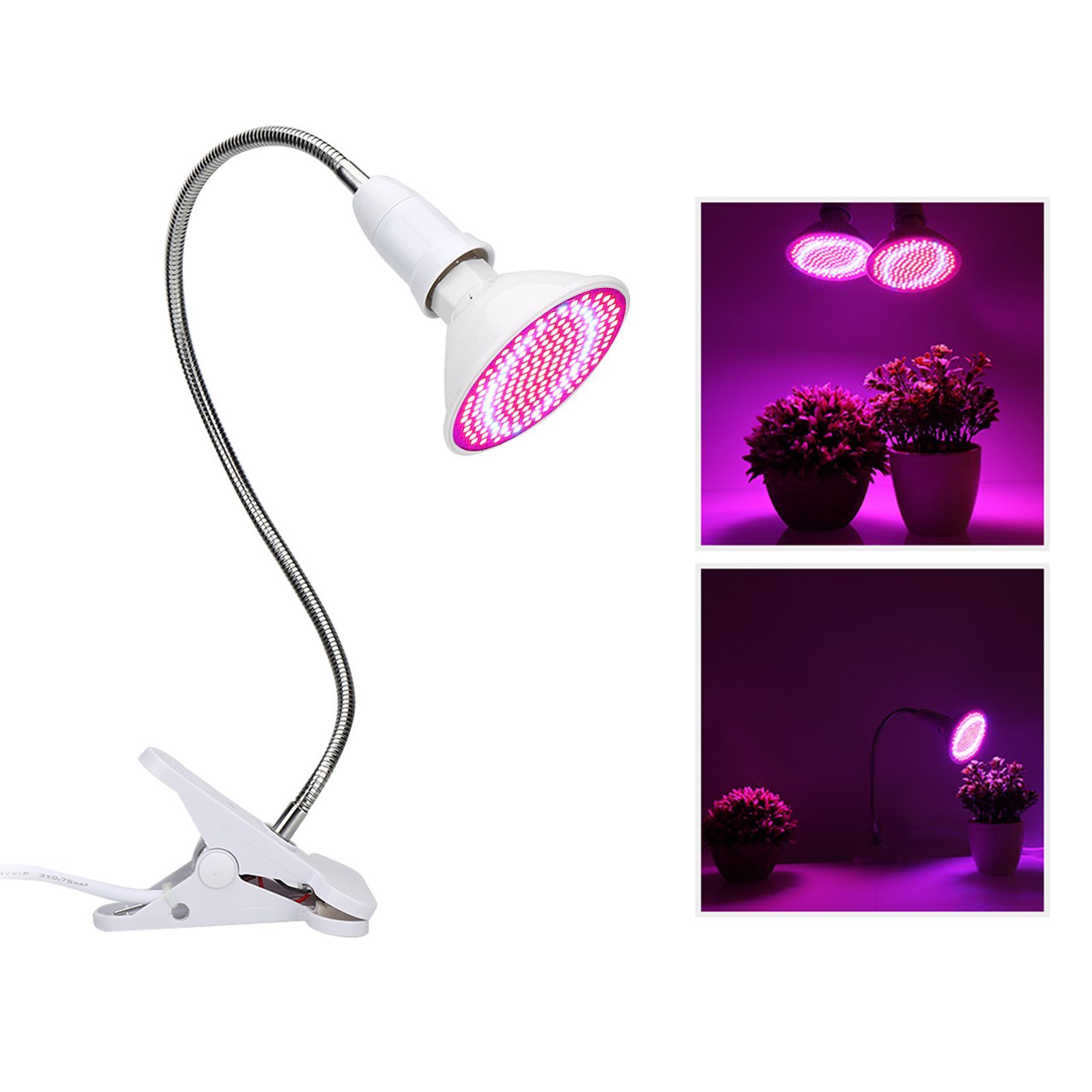Plant Light LED Countertop Clamp Light Full Spectrum Plant Fill Light Indoor view 7