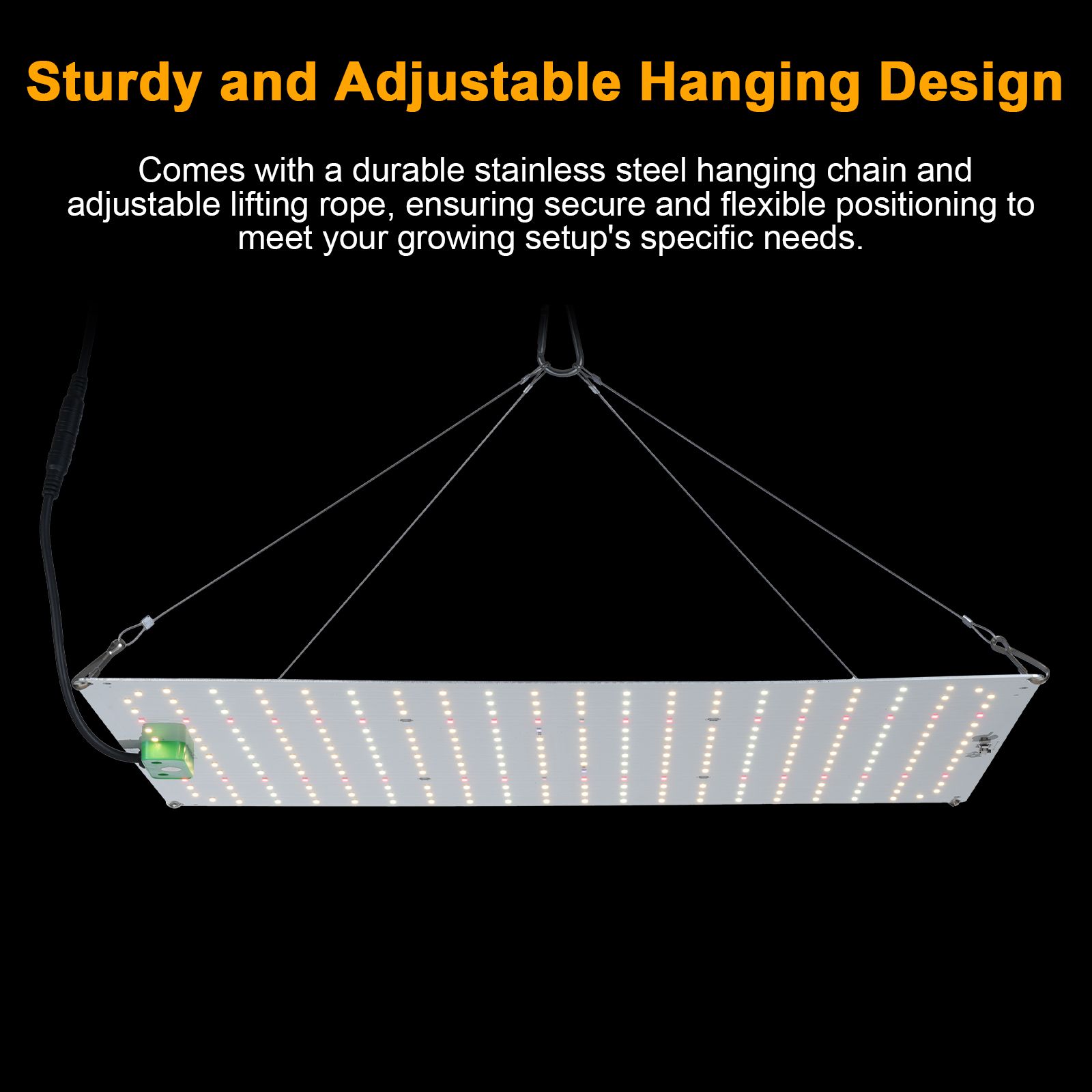120W Dimmable Quantum Board Grow Light Full Spectrum Indoor Plant Growth Light view 6