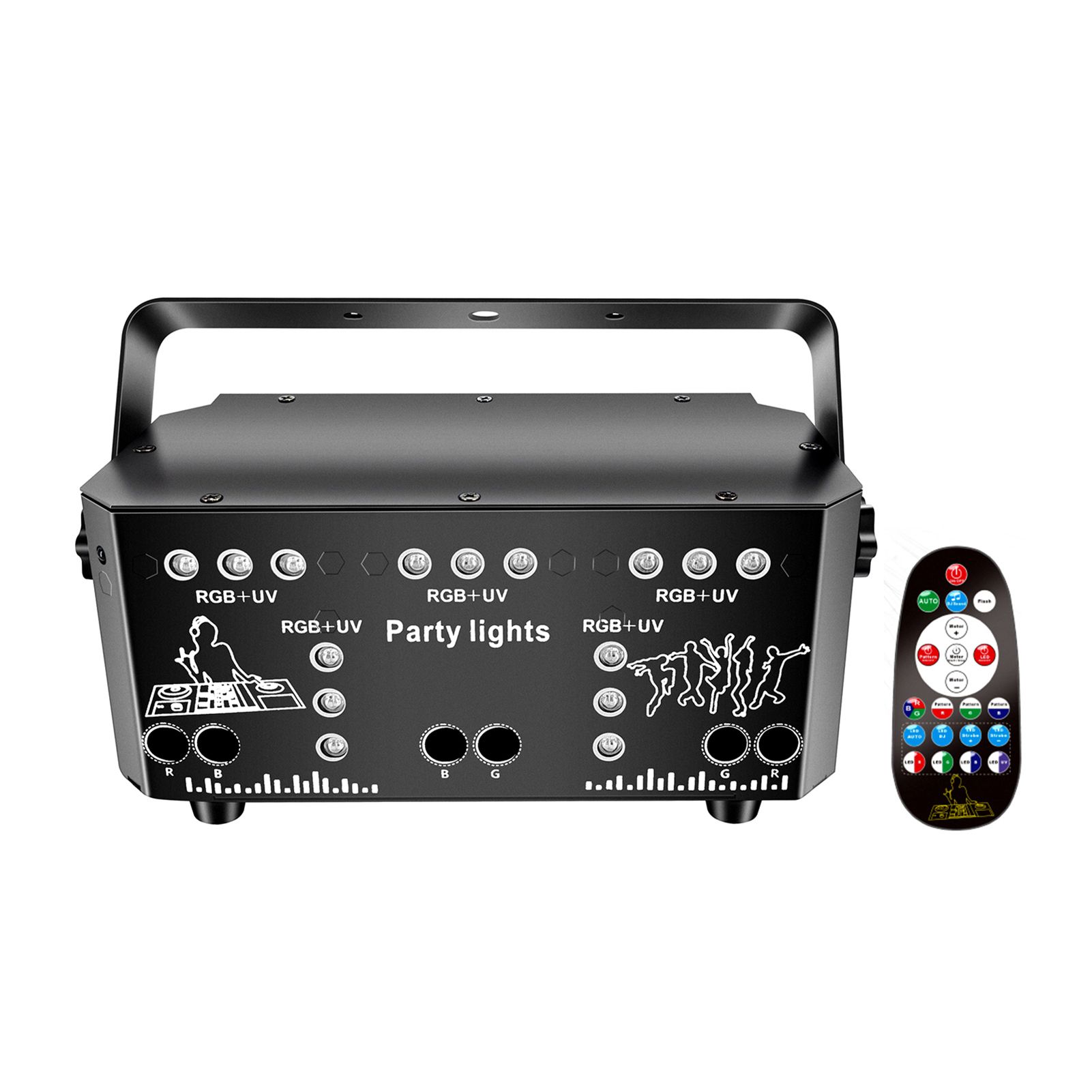 21 Eye DJ Party Strobe Light RGB Dj Disco DMX 512 Voice Activated Projector view 2