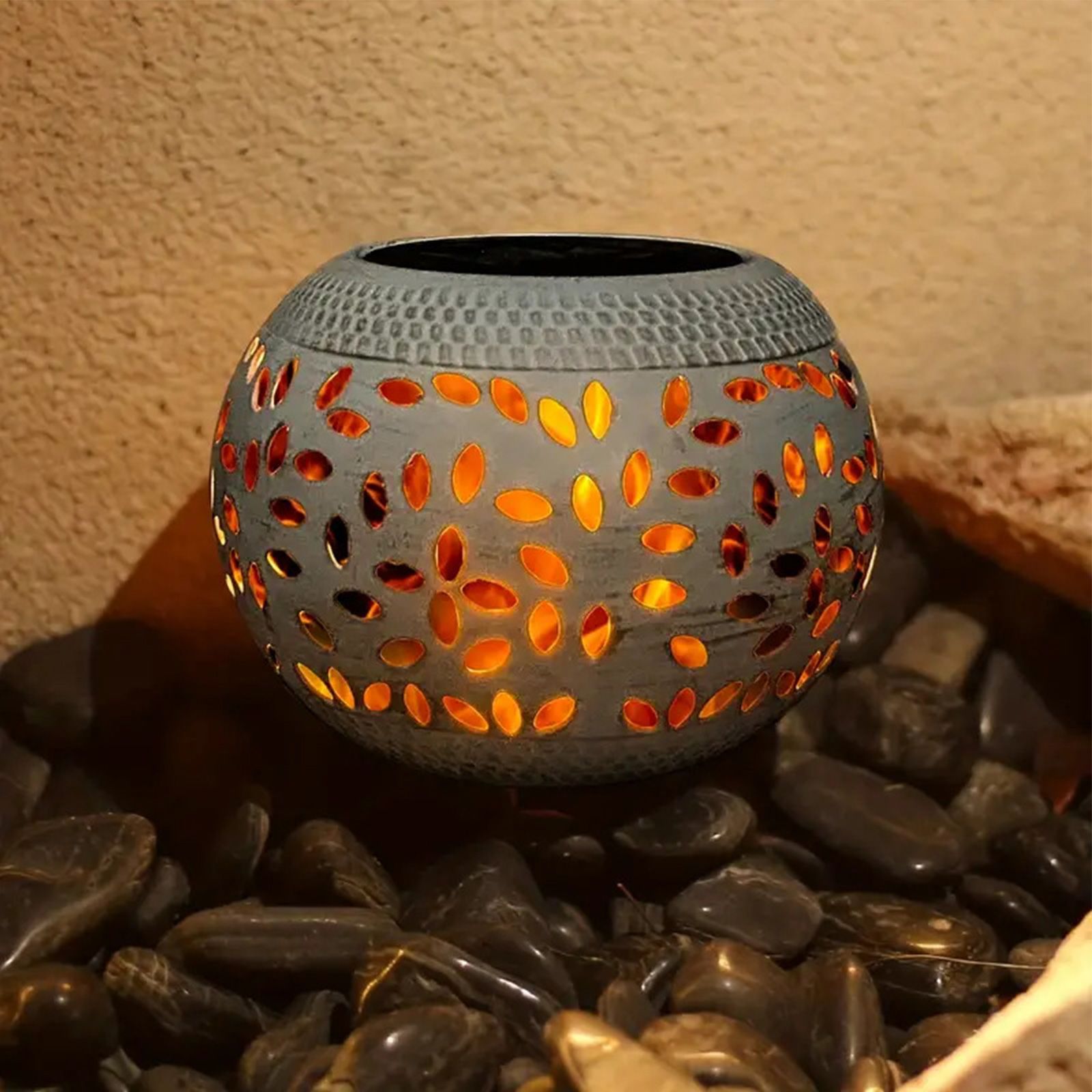 Solar Garden Lights Outdoor Landscape Atmosphere Arrangement Tabletop Steps view 5