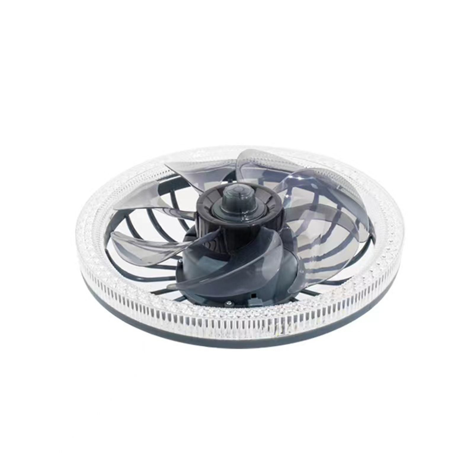 Ceiling Fan Light Bedroom Home E27LED Fan Light With Remote Control Speed and — image 1
