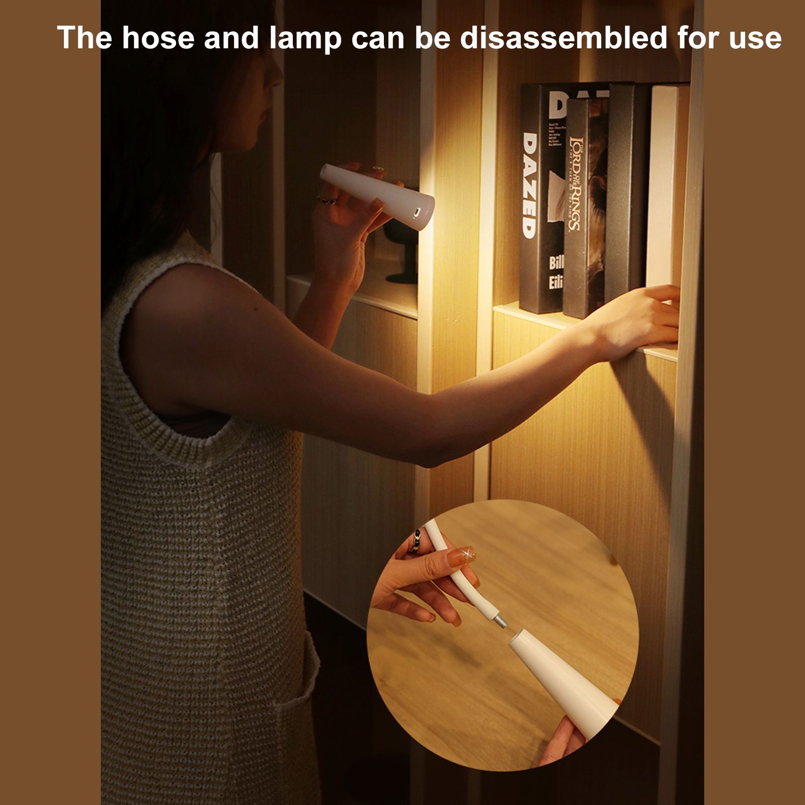 4W Creative Desk Lamp Charging and Plugging Dual Purpose Student Dormitory Bed view 9