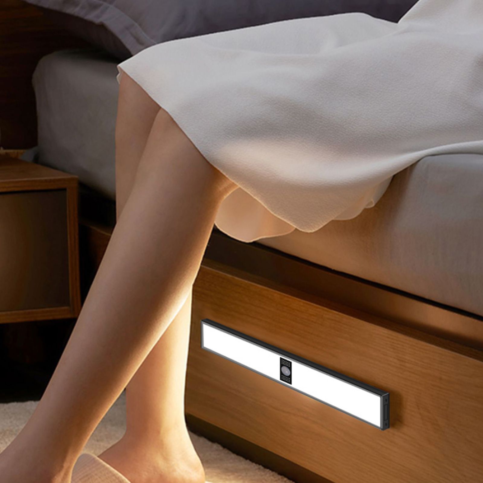 Body Sensing Light Magnetic Under Cabinet Lights Wardrobe Light Motion Sensor view 11