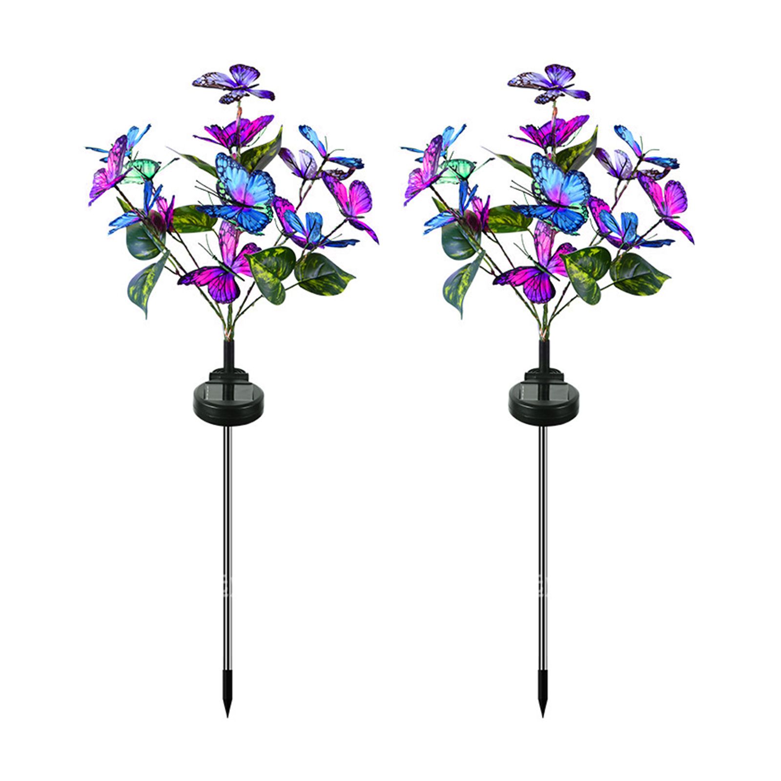 Solar Lawn Lamp Decorative Butterfly Garden Lights Outdoor Landscape Pathway view 3