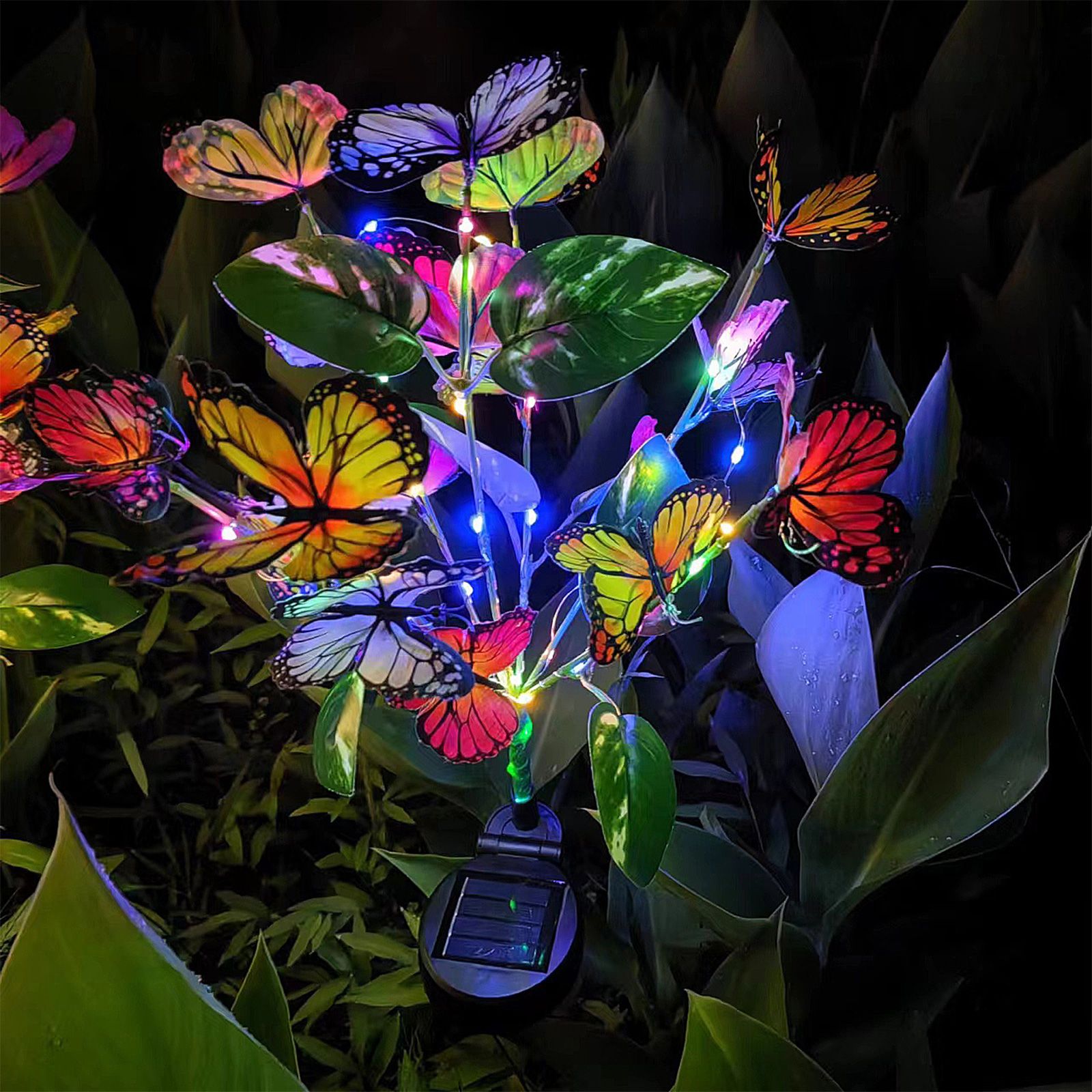 Solar Lawn Lamp Decorative Butterfly Garden Lights Outdoor Landscape Pathway view 11