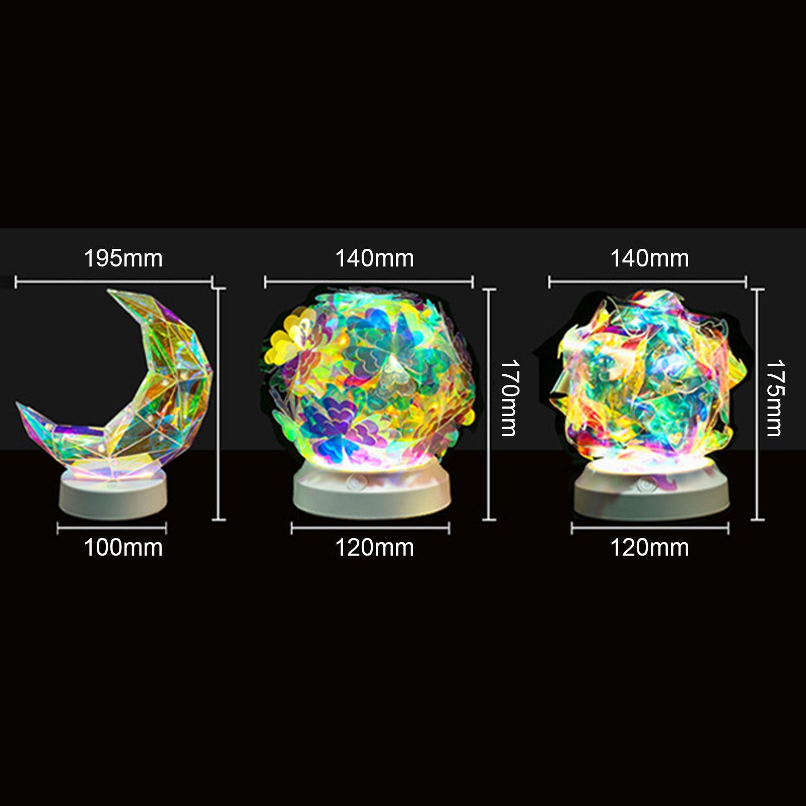 Bedroom Lamp Bedside Lamp High-color Night Light Dazzling Color Changing view 10