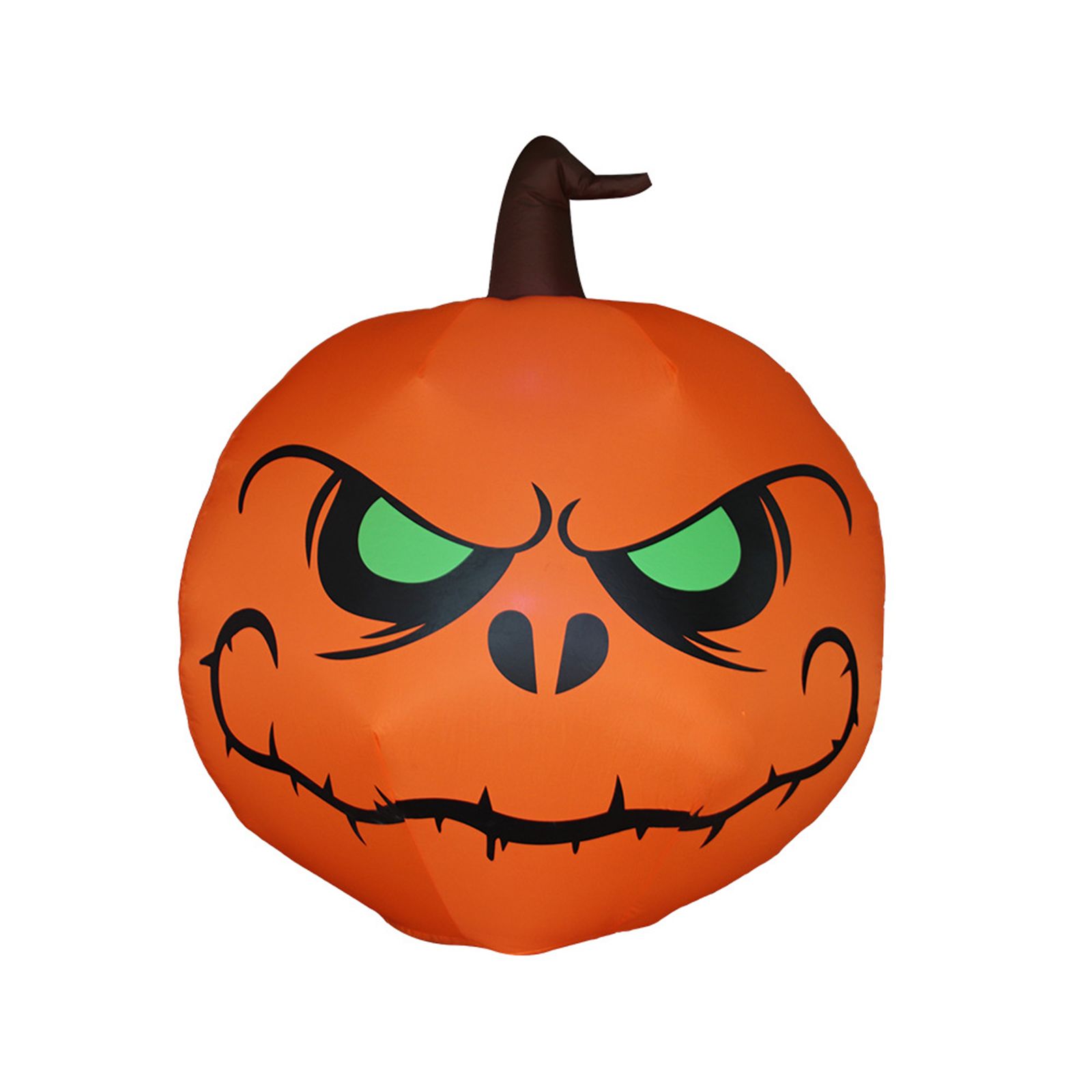 3.9FT Halloween Inflatable Pumpkin LEDs Blow Up Green-eyed Pumpkin Inflatables view 4