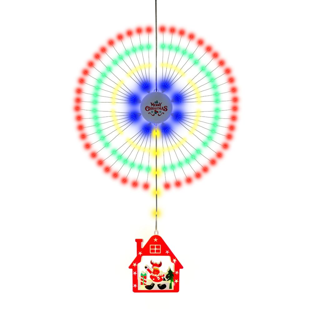 Christmas String Lights Firework Shaped Lights Decoration Pendant IP65 — image 1