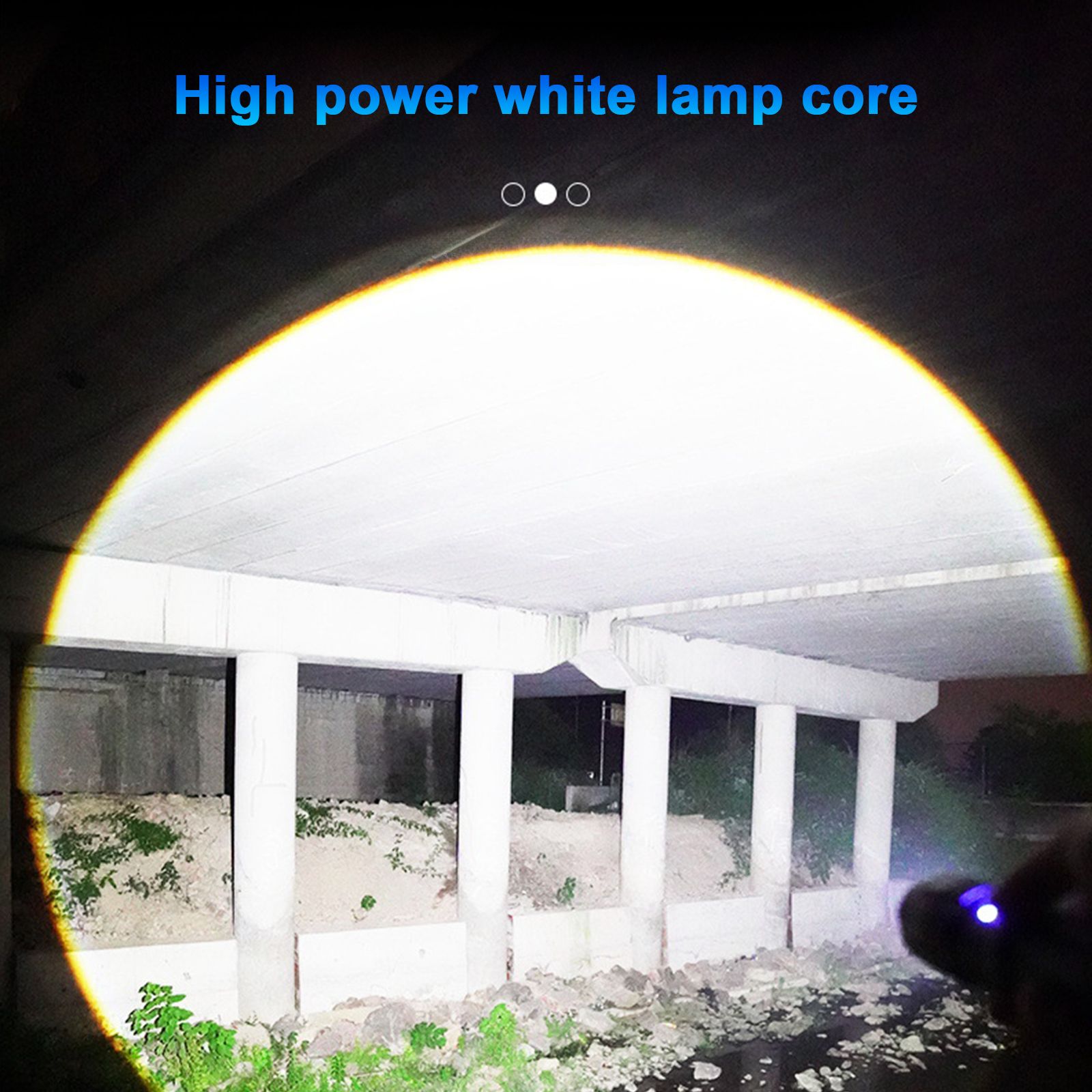 Outdoor Waterproof Handheld Flashlight Super Bright Flash Light Adjustable view 9
