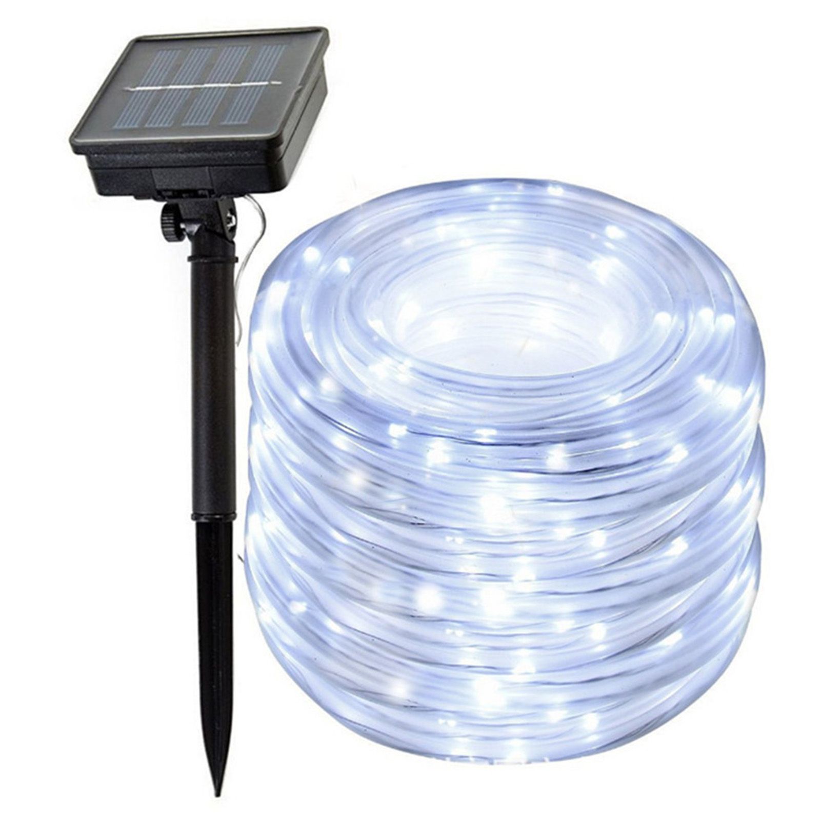 Solar LED Tube Lights Decorative String Lights Outdoor Garden Landscape view 4