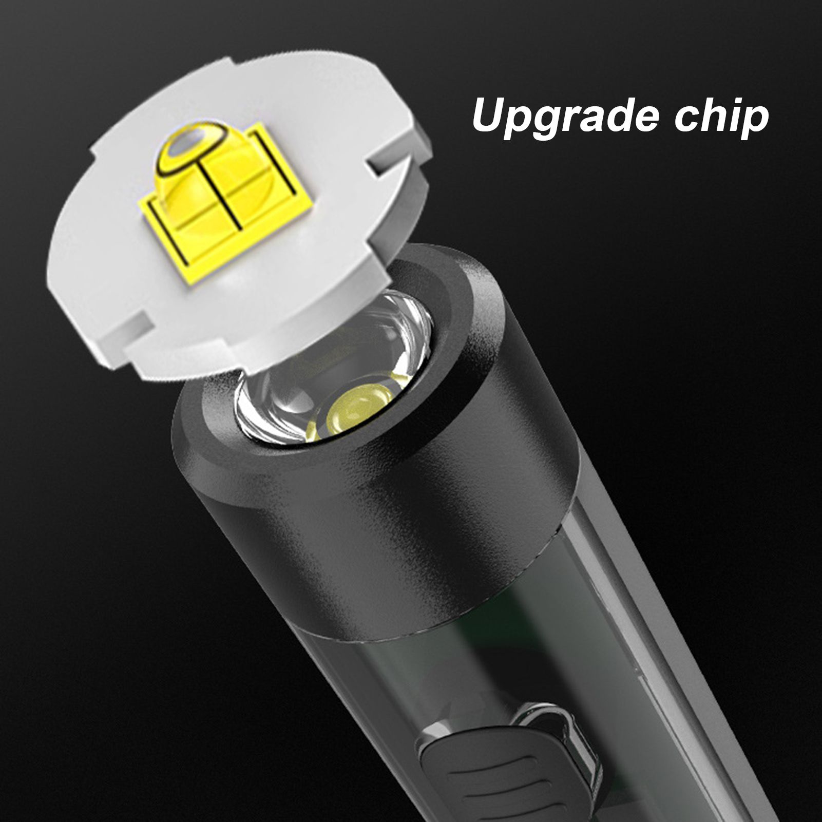 Portable LED Flashlight Mini Pocket Flashlight with Keychain Design Emergency view 5
