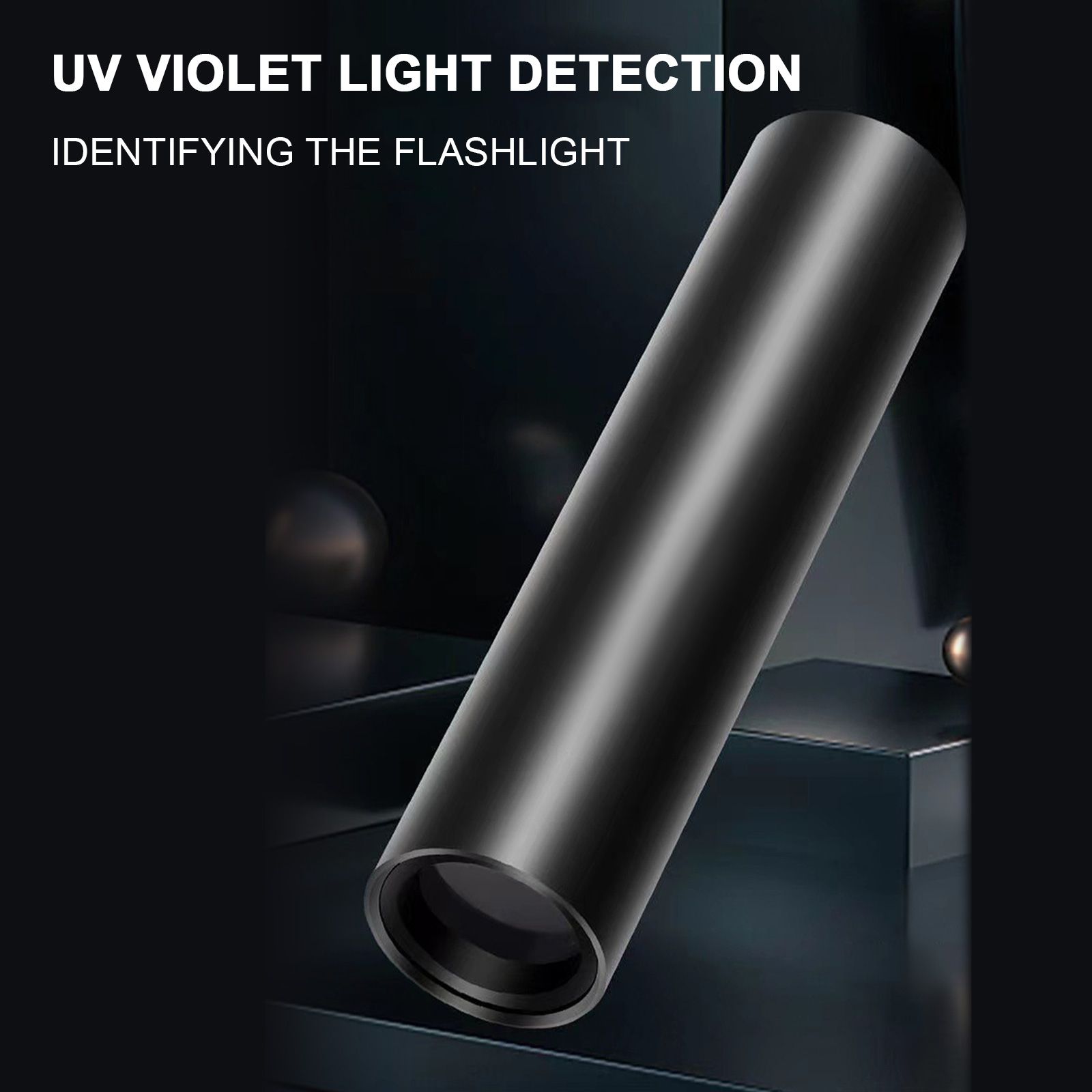 365nm UV Flashlight Pet Fungus Detection Lamp Portable Rechargeable UV view 2