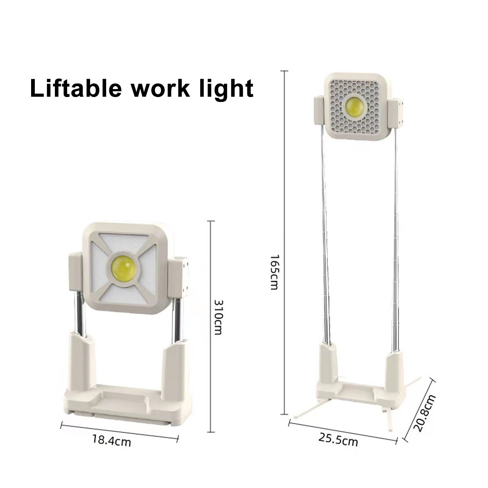 Solar Work Light Outdoor Tent Light Portable Portable USB Rechargeable view 5