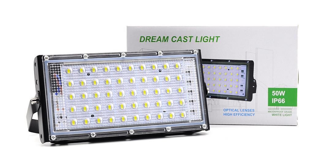 50W Outdoor IP66 Waterproof Floodlight Super Bright RGB Lawn Floodlight LED view 3