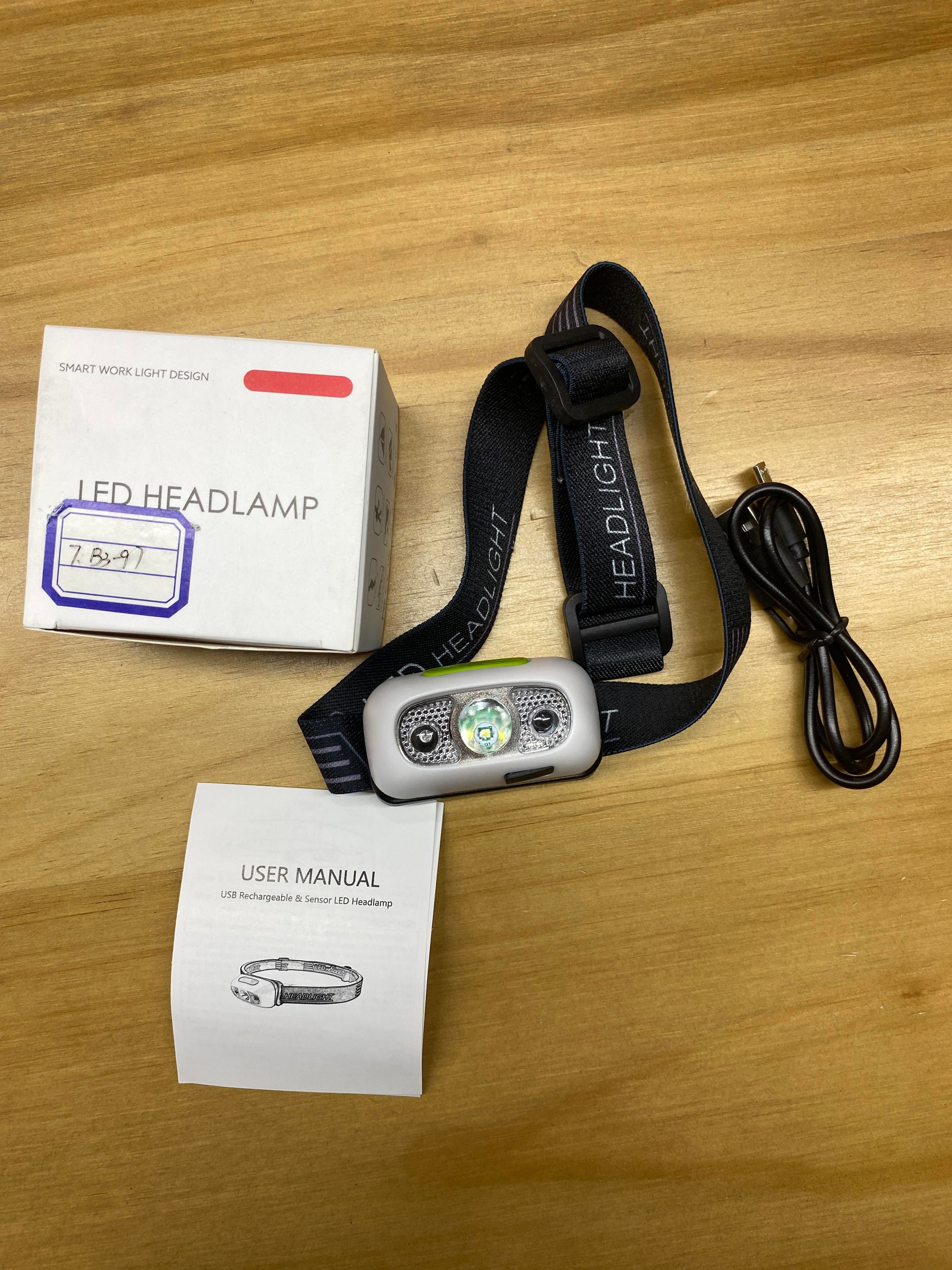 LED Outdoor Headlamp Night Fishing Strong Light Night Running Headlamp With view 3