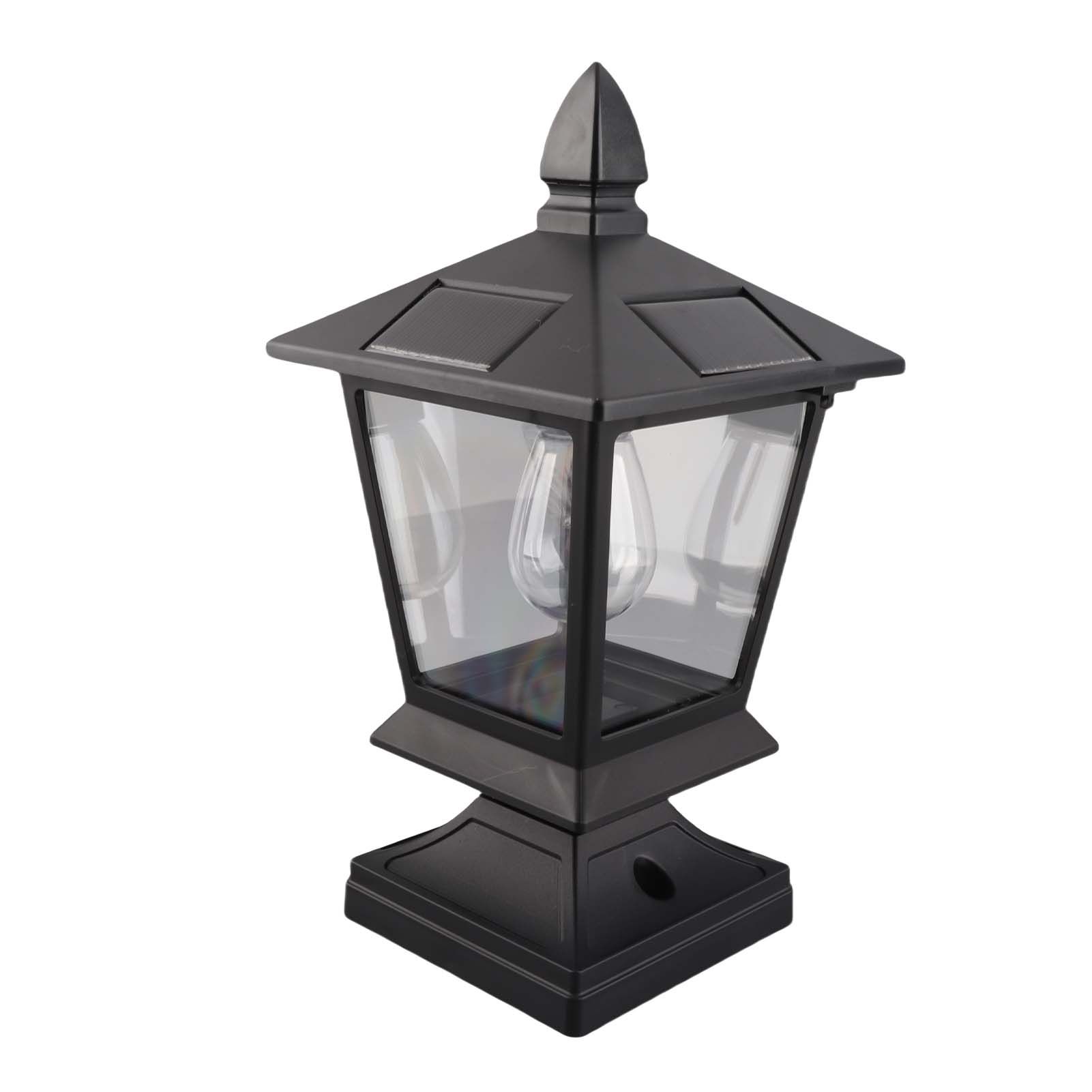Solar Garden Light Garden Villa Pillar Light Fence Outdoor Waterproof view 4