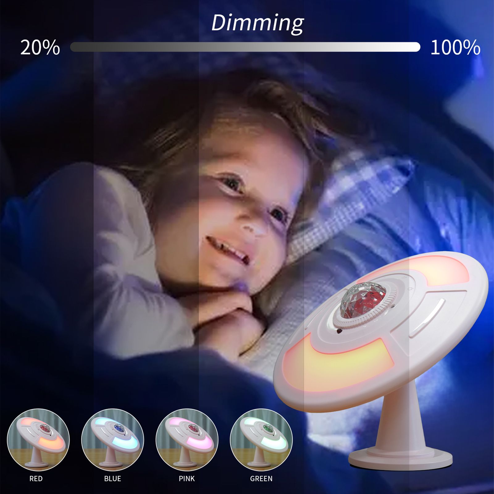 Star Projector Light Party Atmosphere Lamp Bedroom Ambient Night Light Starry view 10