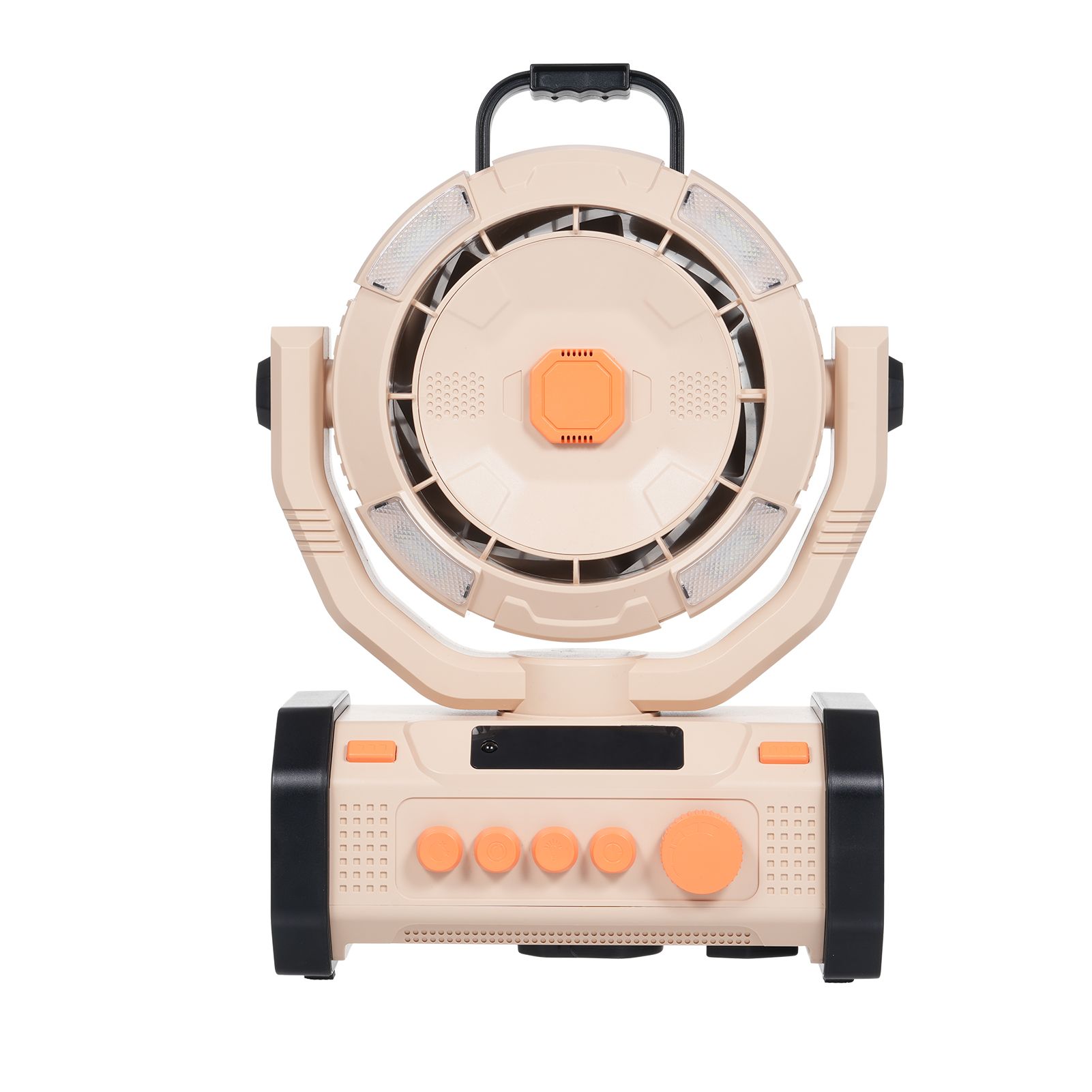 Outdoor Camping Fan with LED Lights