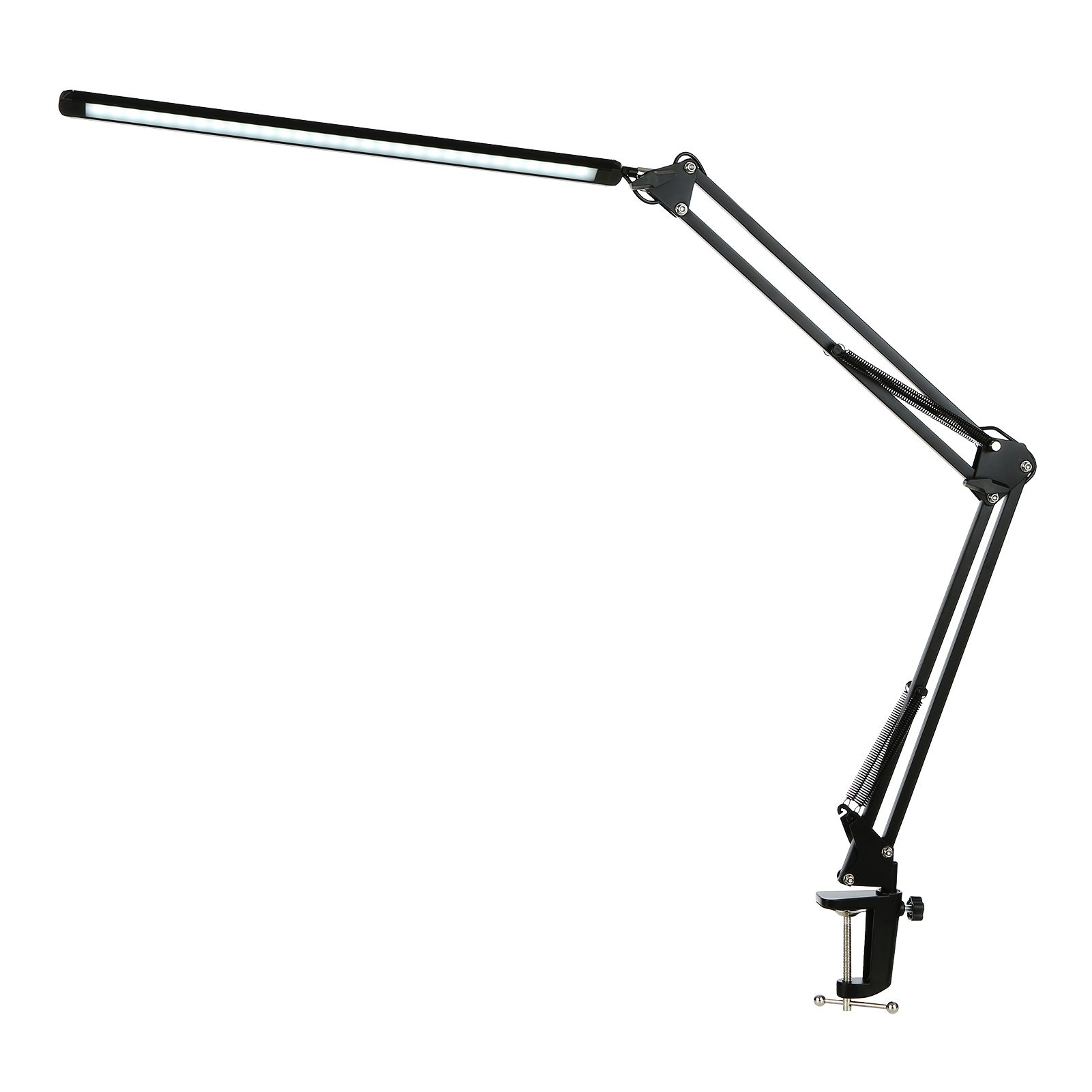 Tomshine LEDs Desk Lamp with Clamp Eye-Caring Dimmable Reading Light 3 Color view 2
