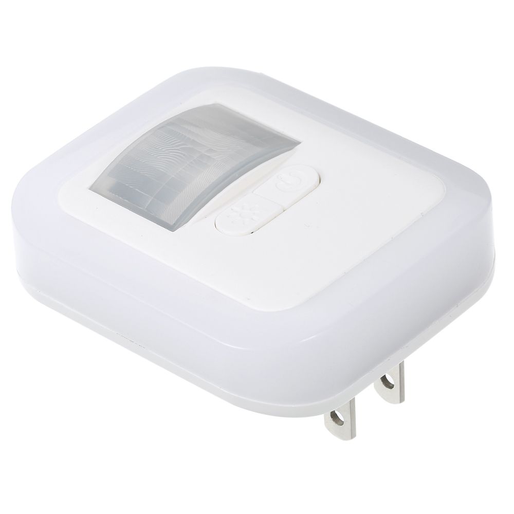 LED Plug-in Motion Sensor Light Wall Night Lamp with Brightness & view 5