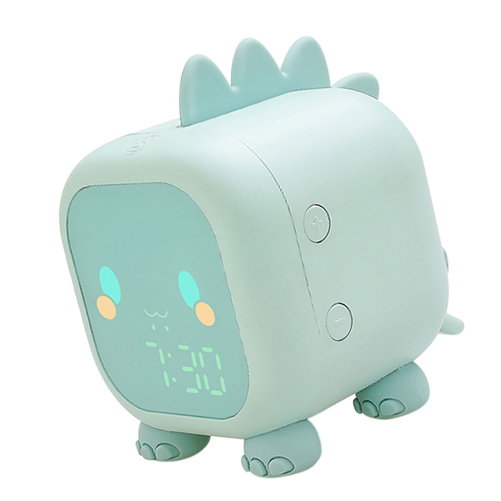 Kids Digital Alarm Clock Night Lights Sleep Trainier 2 Alarms 6 Ringtones Time view 3