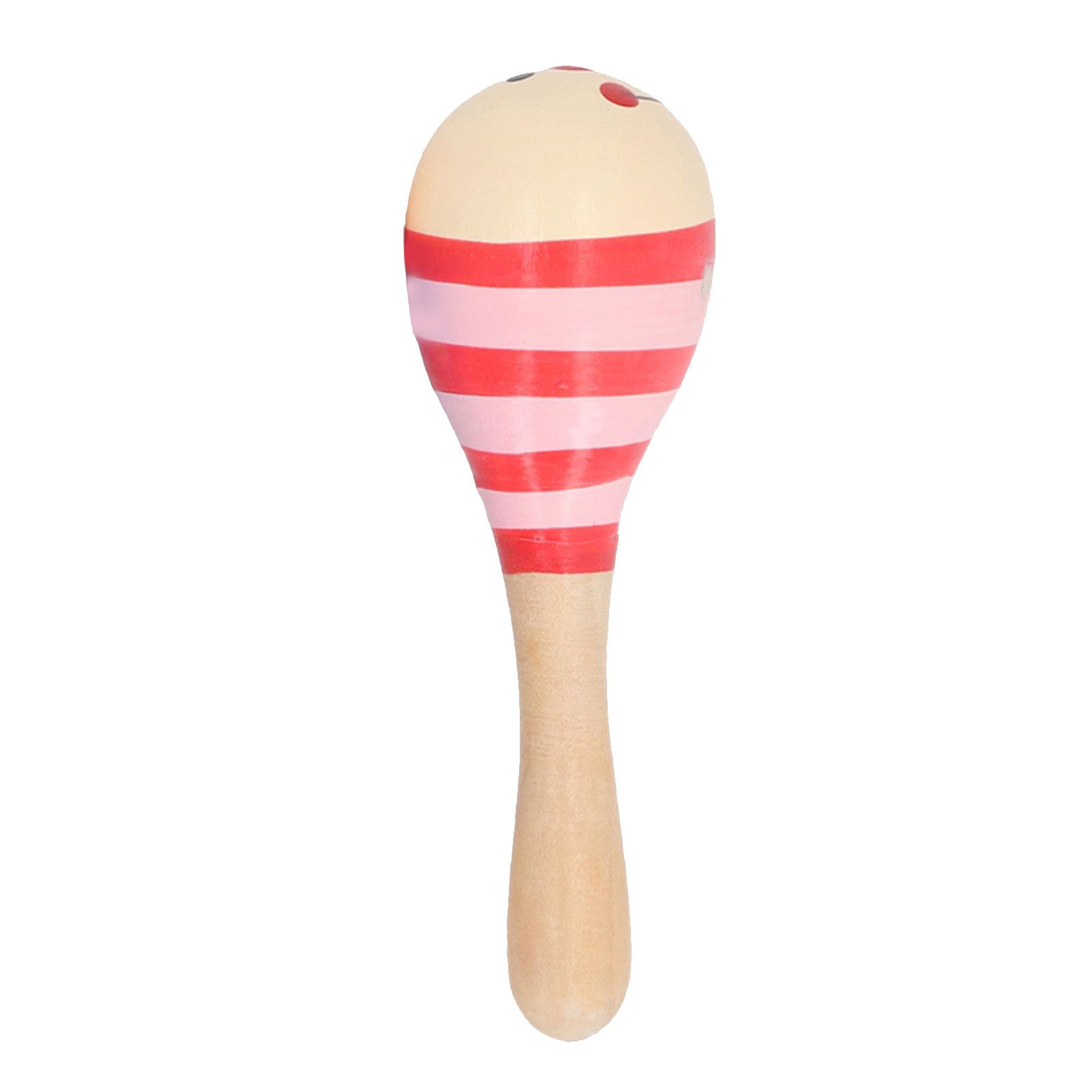 5PCS Wooden Maracas Rattles Cute Toddlers Egg Shaker Sand Hammer Toy Musical view 10