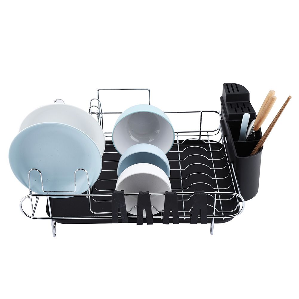 Sturdy Durable Draining Storage Rack for Bowls Dishes Kitchen Household view 6