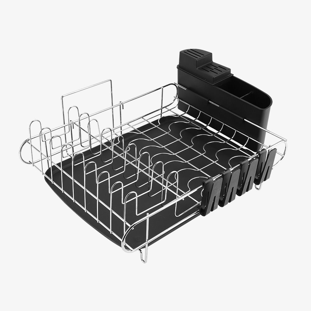 Sturdy Durable Draining Storage Rack for Bowls Dishes Kitchen Household view 9
