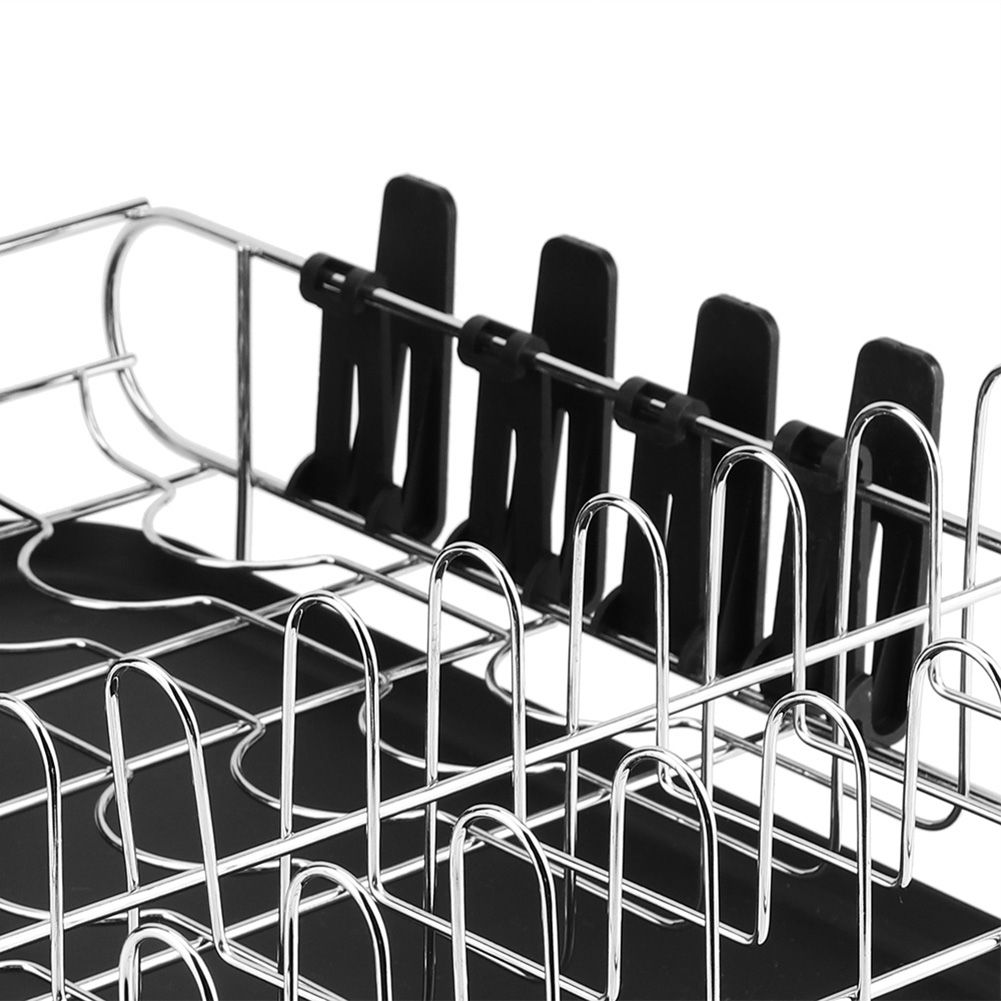 Sturdy Durable Draining Storage Rack for Bowls Dishes Kitchen Household view 11