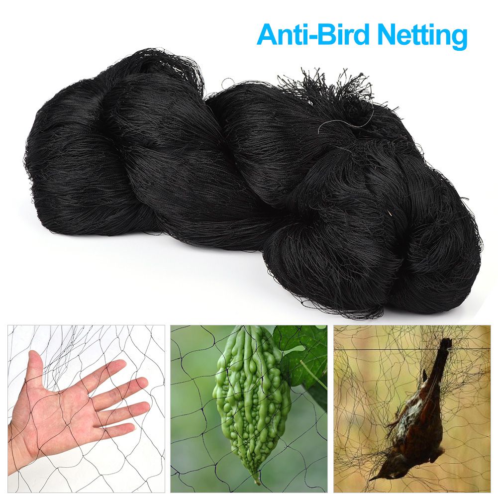 50 x 100FT Anti Bird Netting Garden Plant Fruit Tree Protect Sparrow Catching Mesh view 3