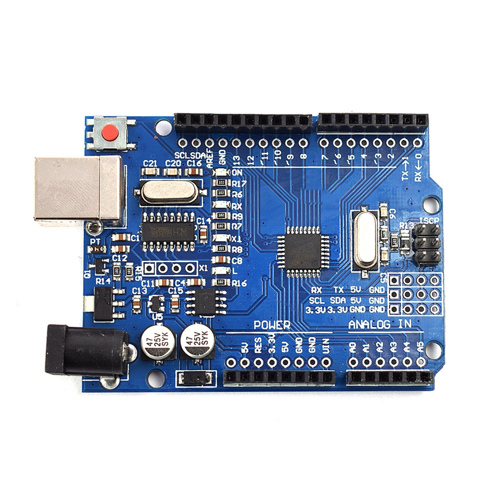 Microcontroller Board 32 KB Flash PWM Output Microcontroller Module for view 4
