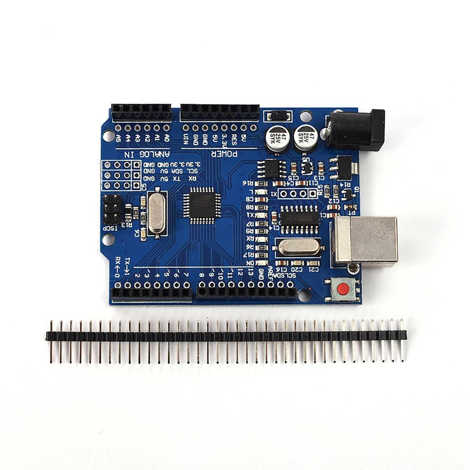 Microcontroller Board 32 KB Flash PWM Output Microcontroller Module for view 7