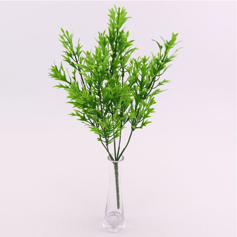 Artificial Chrysanthemum Leaves Branch Simulation Greenery Stem for Flower view 2