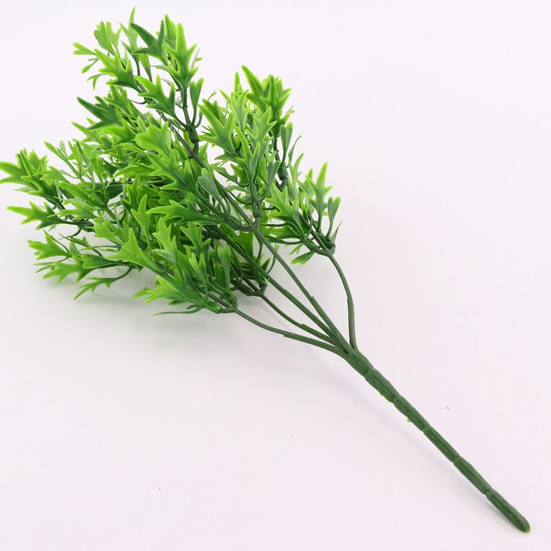 Artificial Chrysanthemum Leaves Branch Simulation Greenery Stem for Flower view 5