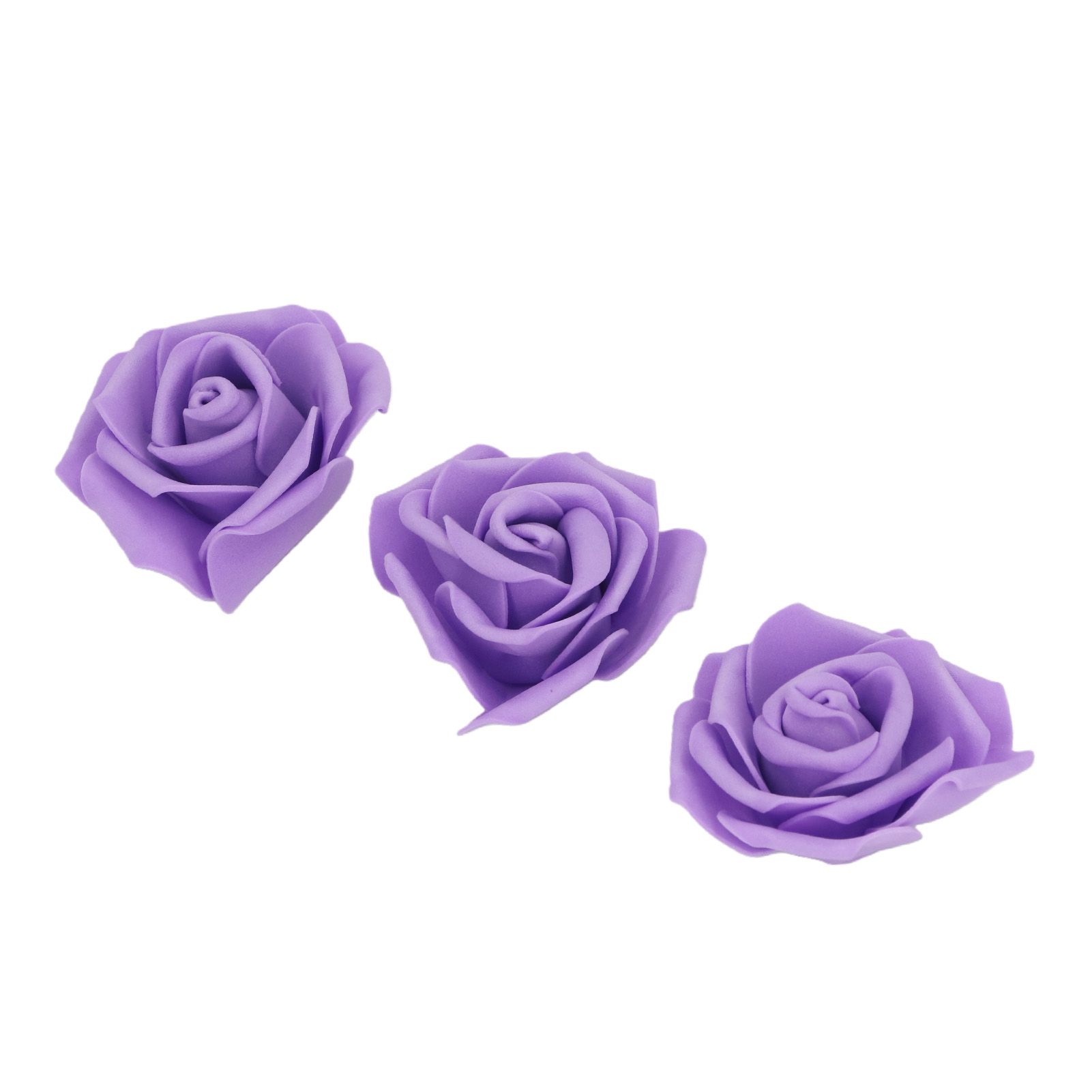 50PCS Artificial Flowers Real Looking Handcrafted Reusable Foam Flowers for view 6