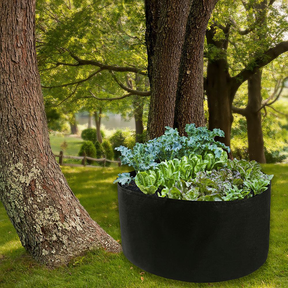 Fabric Grow Bag 150 Gallon 116cm Diameter 56cm Height 1mm Thick Felt Cloth view 5