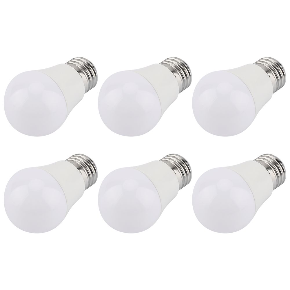 6 PCS 5W Mini LED Light Bulbs Warm White E26 Base G45 Bulb Lamps Illumination view 7