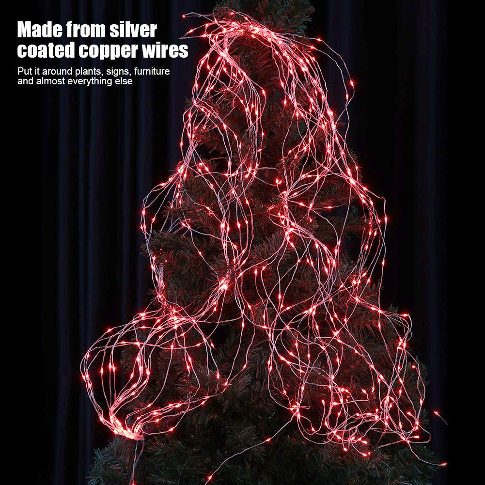 Fairy Lights LED Silver Coated Copper Wire Starry String Light for view 3