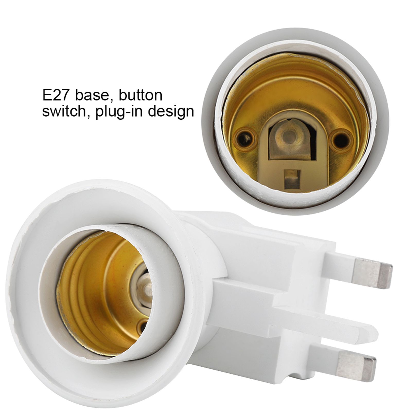 E27 Bulb Converter Plugin Lamp Screw Socket Wall Light Fixture view 3