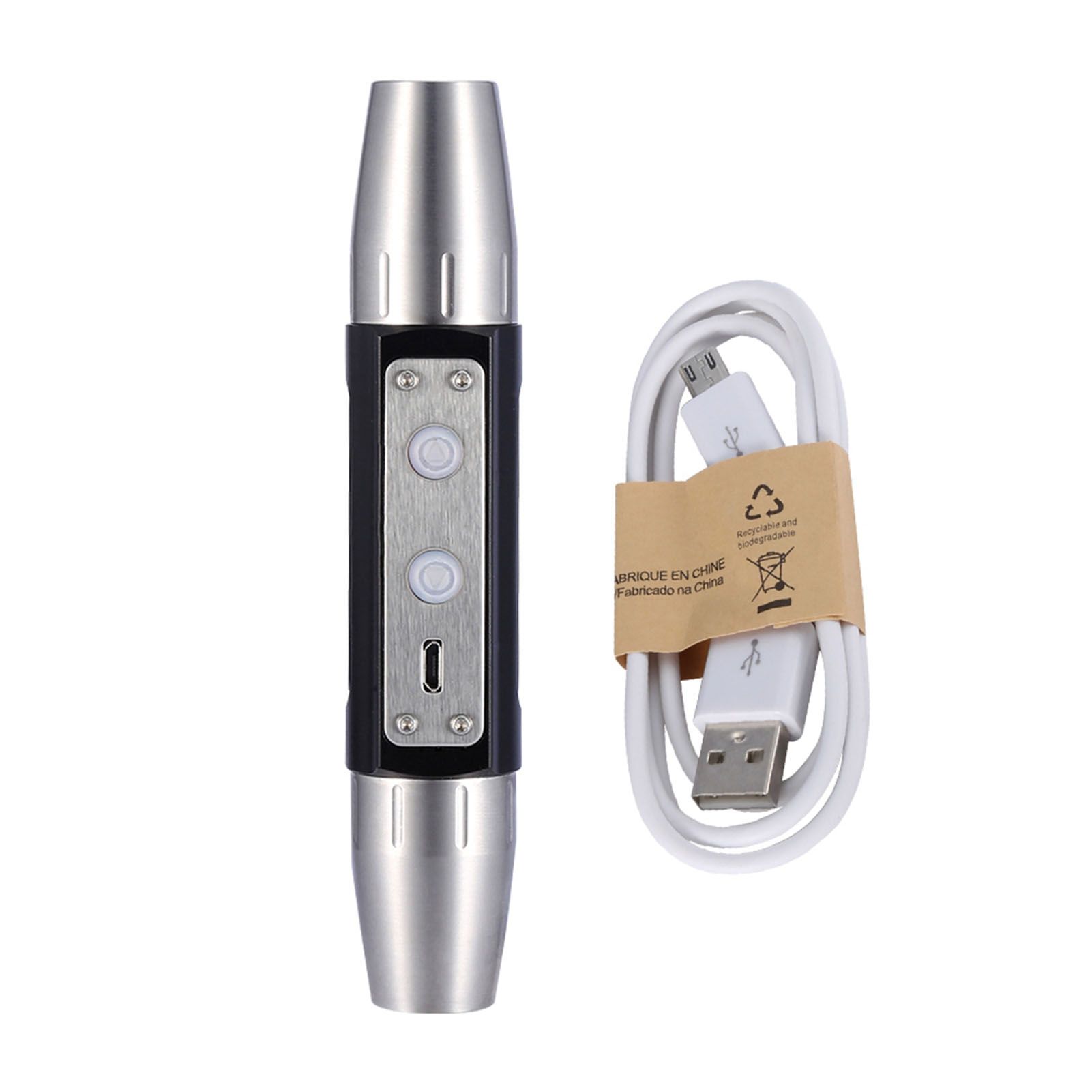 DX4 USB Rechargeable 4 Lights Expert Jade Flashlight Bright Torch for Jewelry view 2