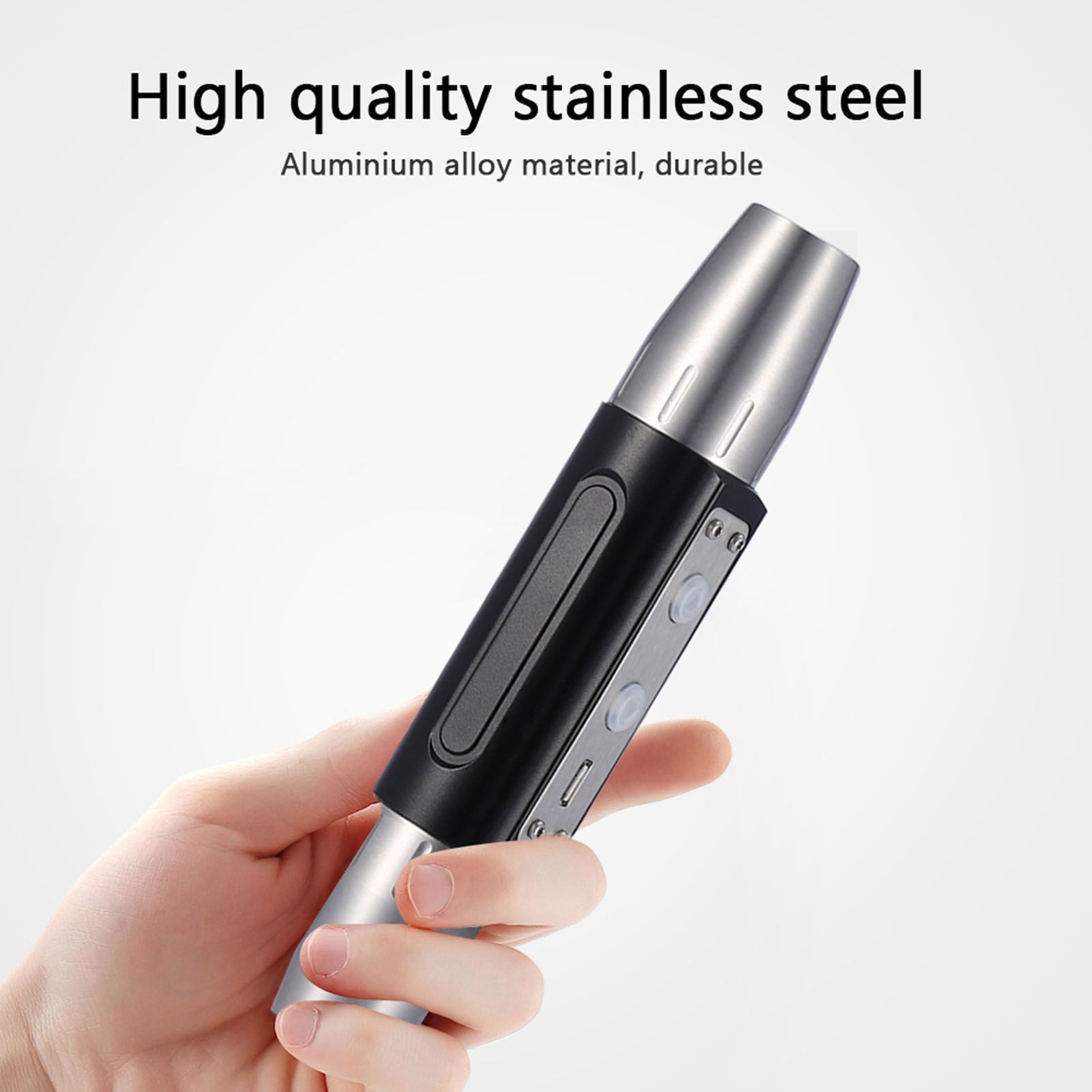 DX4 USB Rechargeable 4 Lights Expert Jade Flashlight Bright Torch for Jewelry view 10