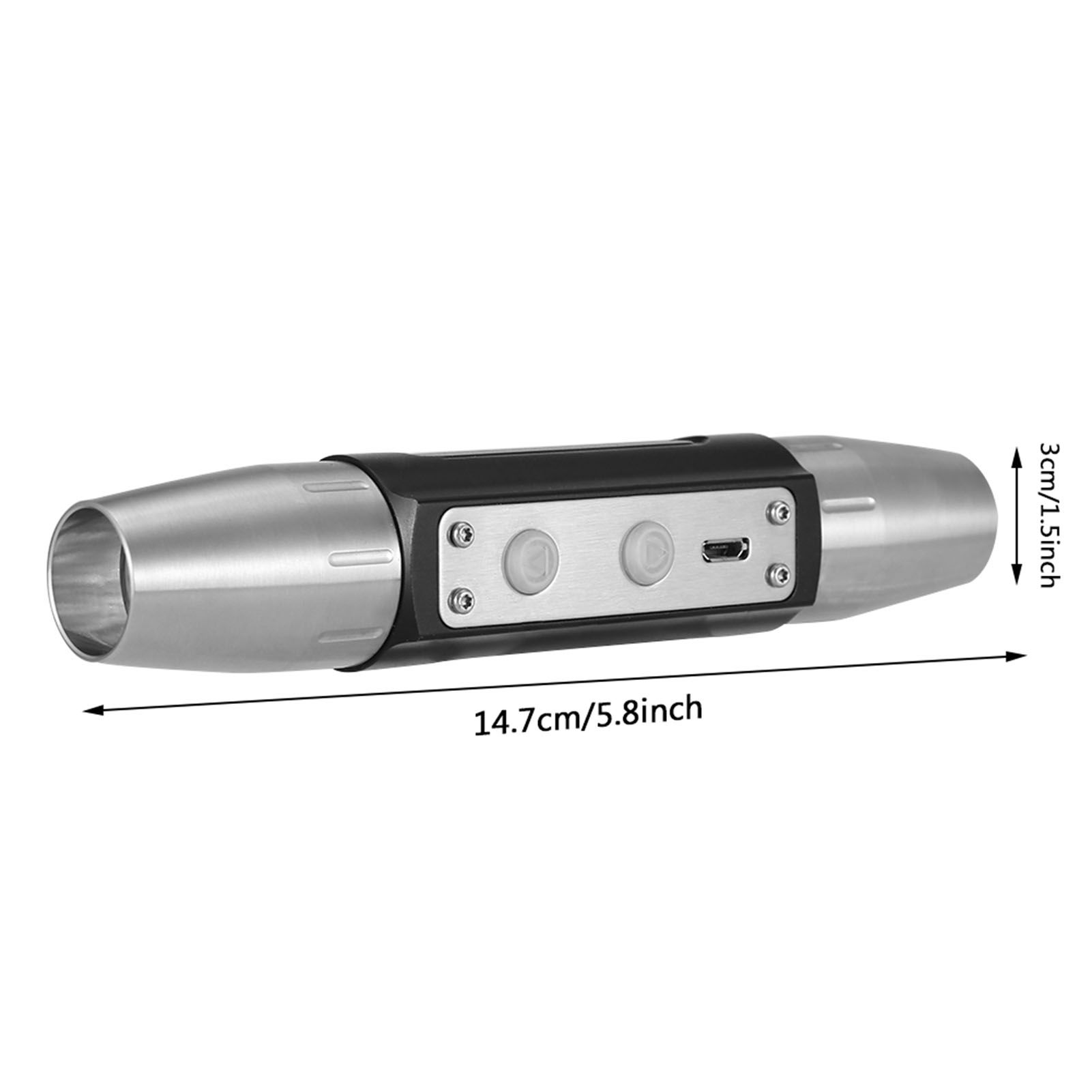 DX4 USB Rechargeable 4 Lights Expert Jade Flashlight Bright Torch for Jewelry view 12