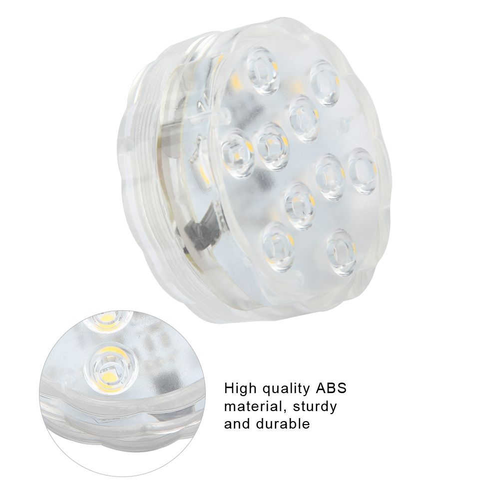 4.5V LED Underwater Light Warm White Waterproof Lamp for Fish Tank Pond view 9