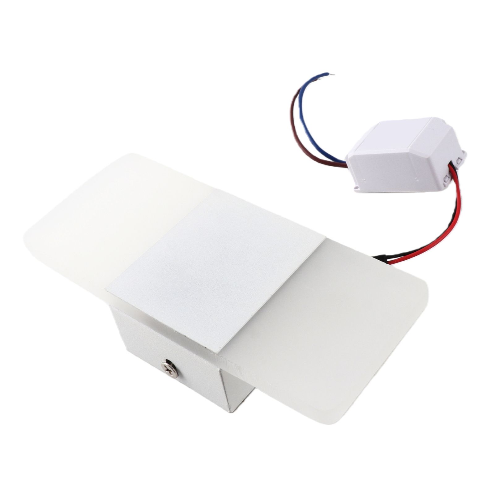 LED Acrylic Indoor Room Wall Mounted Sconce Light Bed Night Lamp (Warm Light &amp view 5
