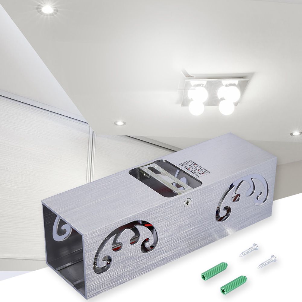 Modern LED Wall Lamp Bedroom Bedside Lamp Corridor Backdrop Decoration Wall view 5