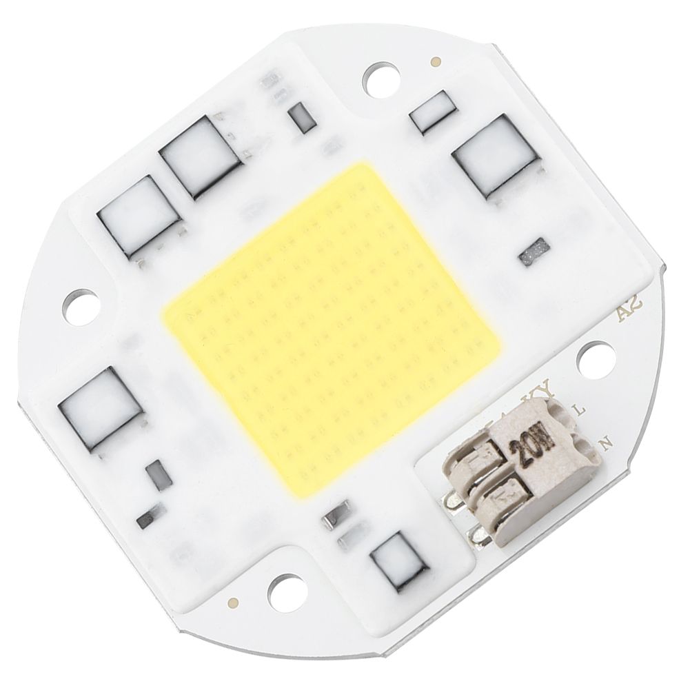 6000K 20/30/50W AC 100-260V COB Light Source Chip for Streetlight Projection view 5